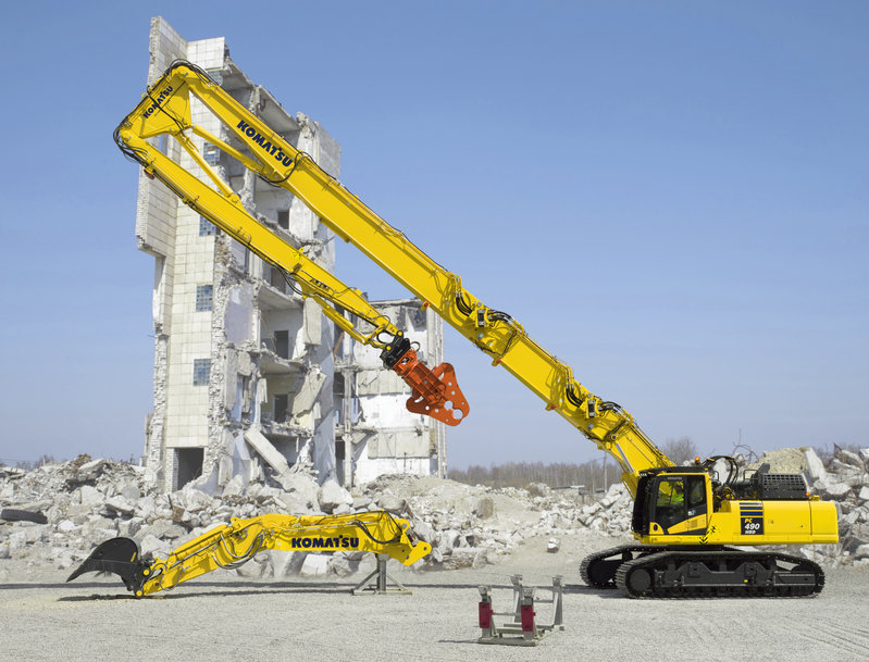 Nouveau système de changement de flèche Komatsu K100 pour la PC490HRD-11
